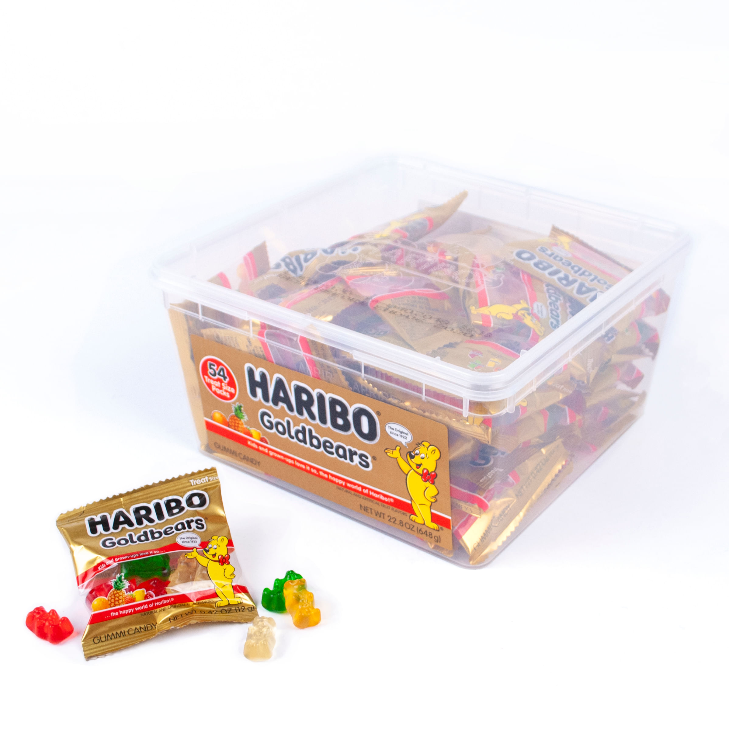 Haribo Gold Bears Snack Tub - Whcandy.com