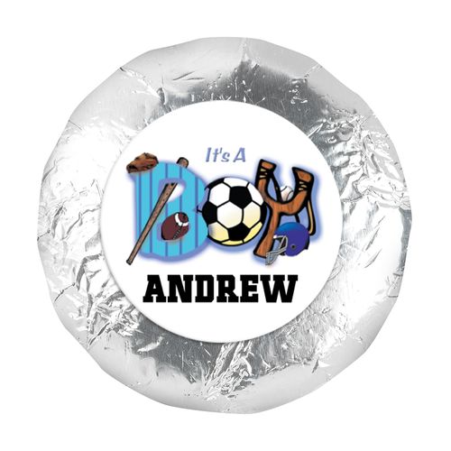 All Sports Personalized 1.25" Sticker (48 Stickers)
