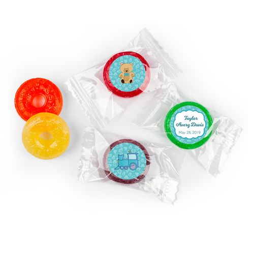 Personalized Life Savers 5 Flavor Candy - Birth Announcement It's A Boy Bundle of Joy