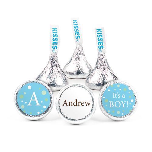 Personalized Boy Birth Announcement His Snapshot Hershey's Kisses