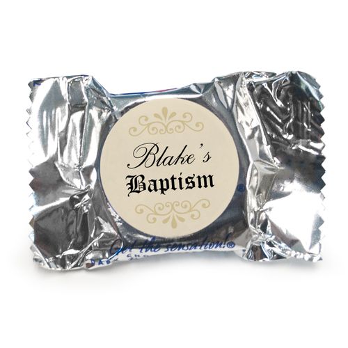Baptism Personalized York Peppermint Patties Certificate of Baptism