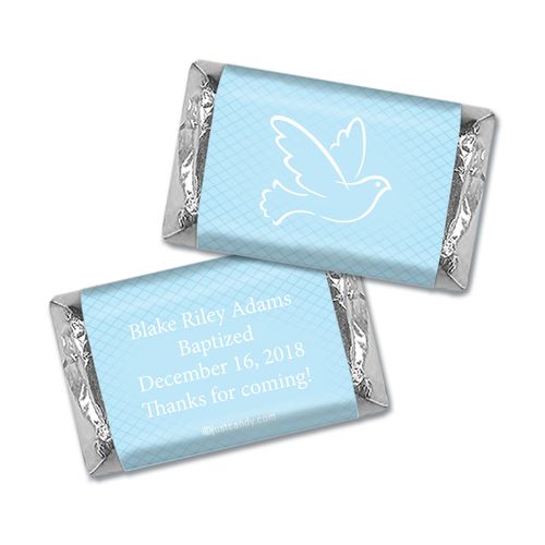 Blessed Baptism Personalized Miniature Wrappers