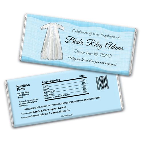 Covered in Faith Personalized Candy Bar - Wrapper Only