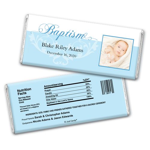 Heavenly Angel Personalized Candy Bar - Wrapper Only