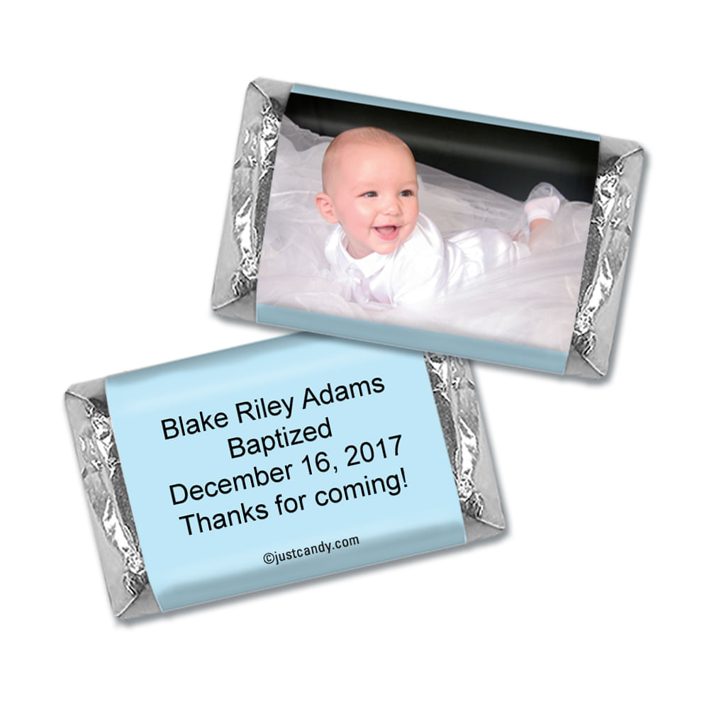 All About Baptism Personalized Miniature Wrappers - Whcandy.com