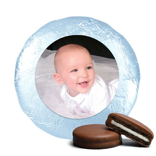 Baptism Cute Pic Milk Chocolate Covered Oreo Cookies Assembled