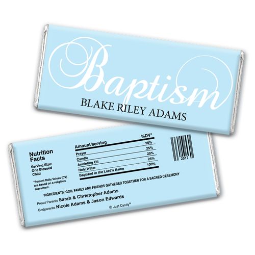 First Sacrament Personalized Candy Bar - Wrapper Only
