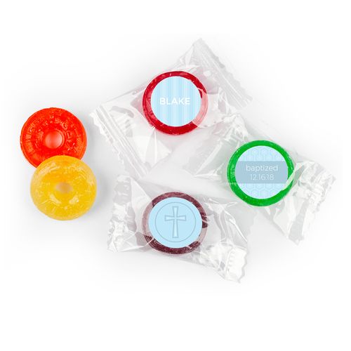 Classic Baptism Personalized Category LifeSavers 5 Flavor Hard Candy Assembled