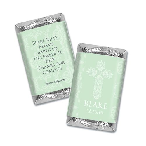 Beautifully Blessed Baptism Personalized Miniature Wrappers