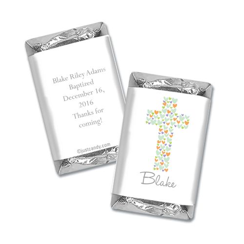 Sweet Sacrament Baptism Personalized Miniature Wrappers