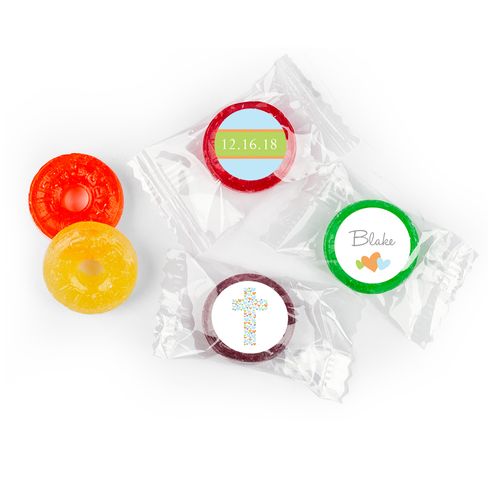 Sweet Baptsim Personalized LifeSavers 5 Flavor Hard Candy Assembled