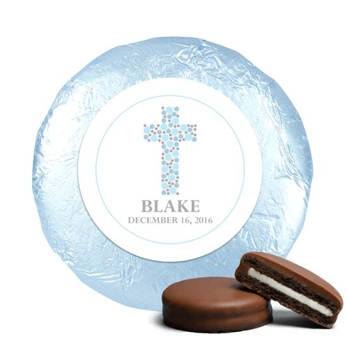 Stepping Stones Baptism Favors Milk Chocolate Covered Oreo Assembled