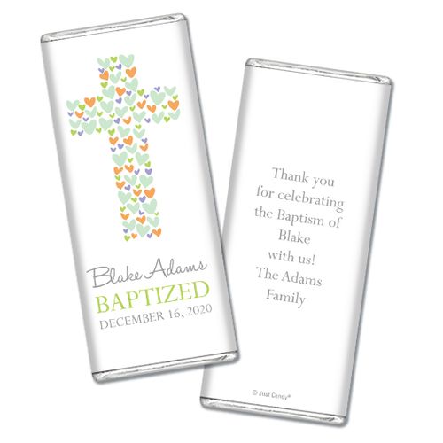 Sweet Sacrament Baptism Personalized Candy Bar - Wrapper Only