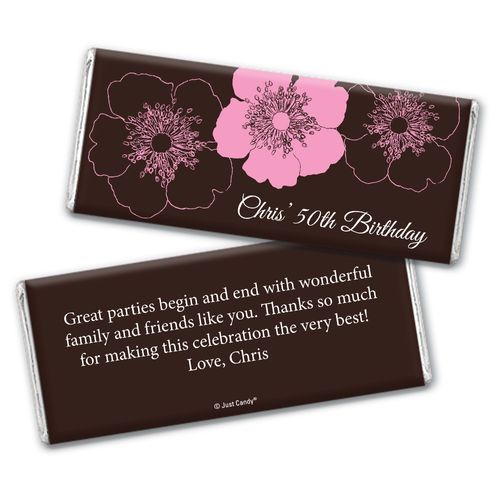 Down to Earth Personalized Candy Bar - Wrapper Only