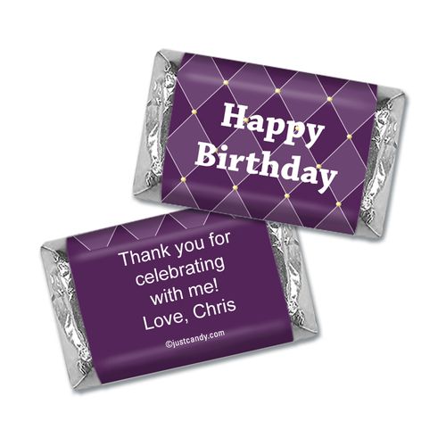 Royal Birthday Personalized Miniature Wrappers