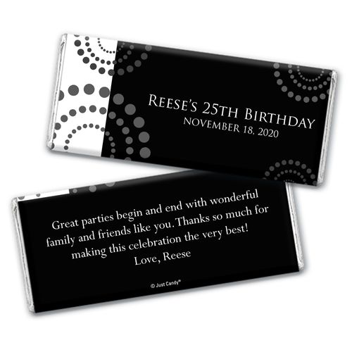 Whirling By Personalized Candy Bar - Wrapper Only