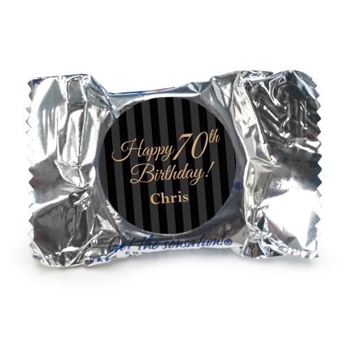 Personalized 70th Birthday Peppermint Patties