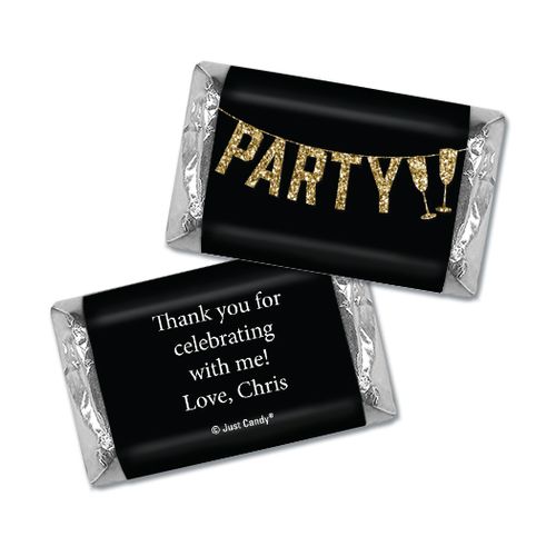 Personalized Hershey's Miniatures - Let's Party Birthday