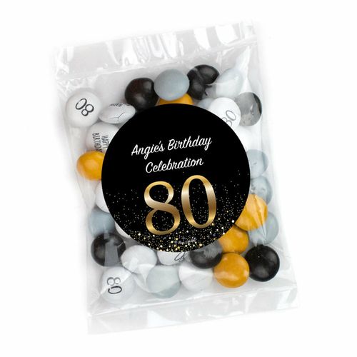 Elegant Birthday Candy Bag with JC Chocolate Minis - 80