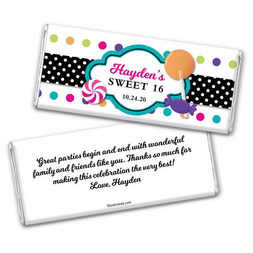 Super Sweet Personalized Candy Bar - Wrapper Only