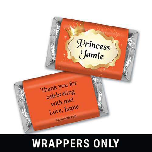 Our Princess Personalized Miniature Wrappers