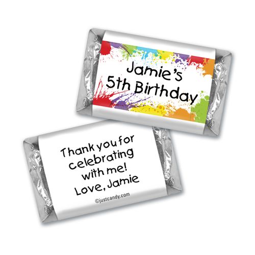 Birthday Personalized HERSHEY'S MINIATURES Painter's Palette