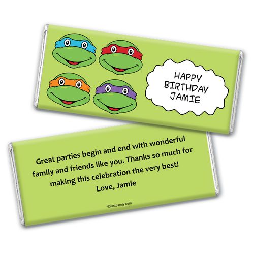Cowabunga! Personalized Candy Bar - Wrapper Only