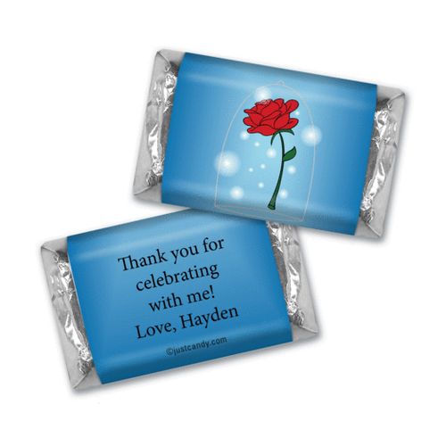 Beauty & Rose Personalized Miniature Wrappers