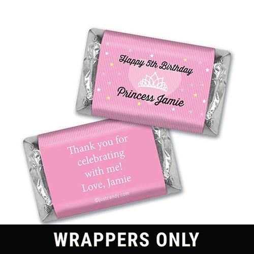 Tiara Time Personalized Miniature Wrappers