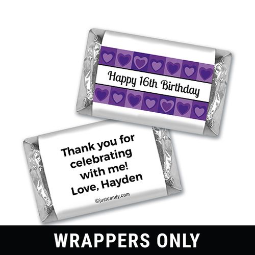 Cheerful Disposition Personalized Miniature Wrappers