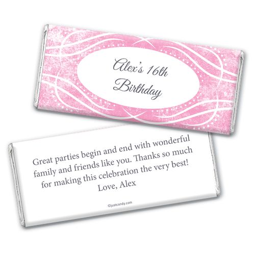 Sheer Bliss Personalized Candy Bar - Wrapper Only