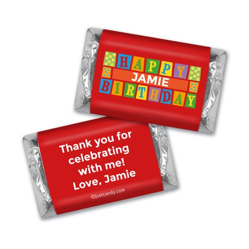 Primary Party MINIATURES Candy Personalized Assembled