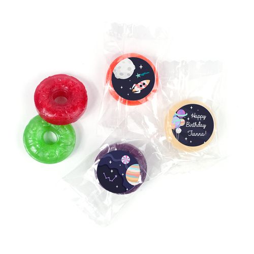 Personalized Space Birthday Out of this World - Life Savers 5 Flavor Hard Candy