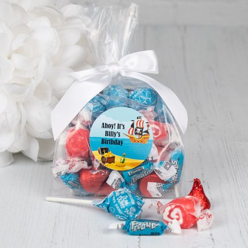 Personalized Kids Birthday Goodie Bags - Pirate