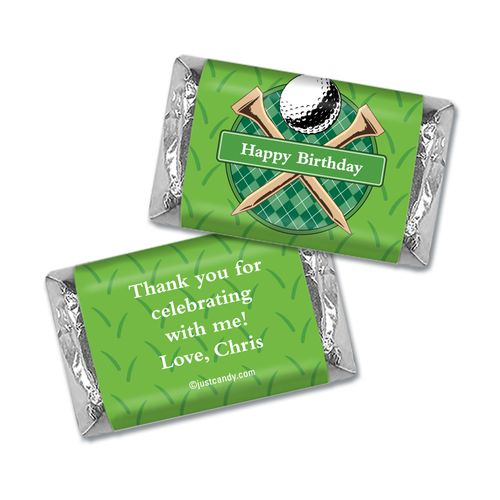 Par-Tee Time Personalized Miniature Wrappers