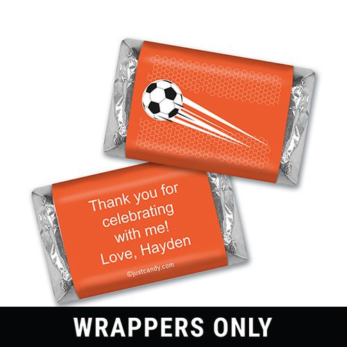 Goal Kick Personalized Miniature Wrappers