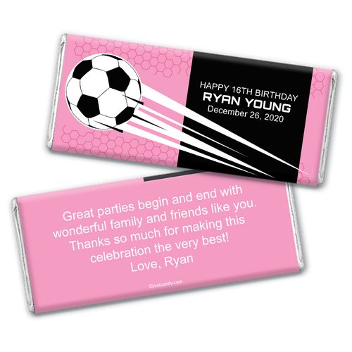 Goal Kick Personalized Candy Bar - Wrapper Only