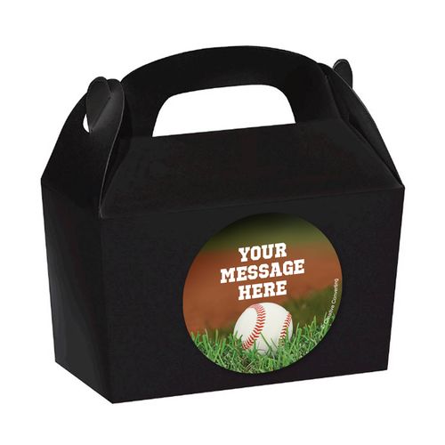 Baseball Personalized Favor Boxes (Set of 24)