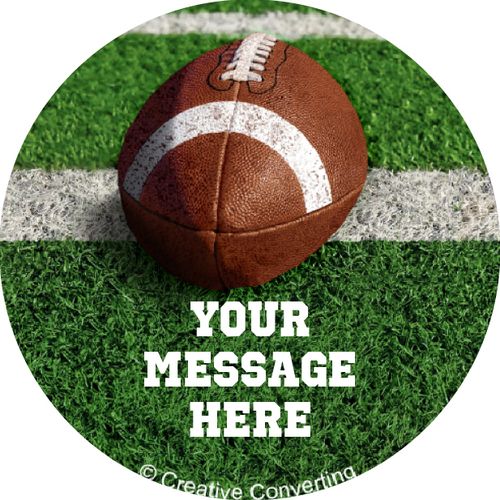 Football Personalized 2" Stickers (20 Stickers)