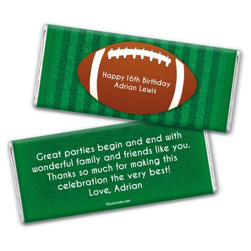 Play by Play Personalized Candy Bar - Wrapper Only