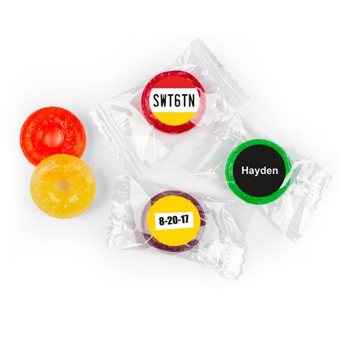 Birthday Personalized Life Savers 5 Flavor Hard Candy Sweet 16 License Plate