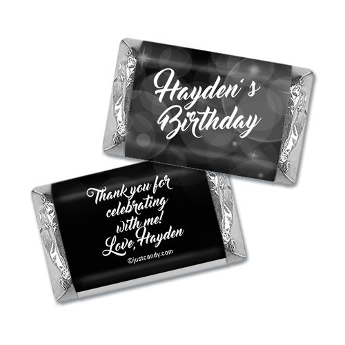 Bubbly Birthday Personalized Miniature Wrappers
