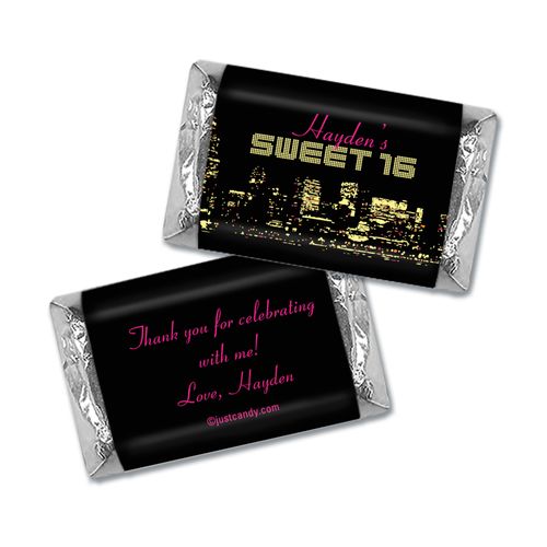 City Skyline Personalized Miniature Wrappers