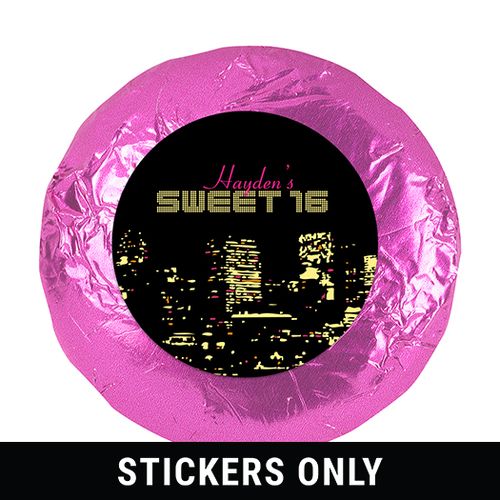 City Skyline 1.25" Sticker (48 Stickers)