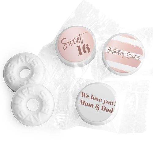 Personalized Life Savers Mints - Sweet 16 Birthday Birthday Queen