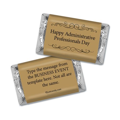 Personalized Hershey's Miniature Wrappers Only - Administrative Professionals Day You Deserve It