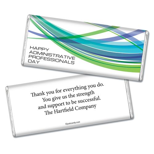 Employee Appreciation Personalized Chocolate Bar Tech Administrative Professionals Day