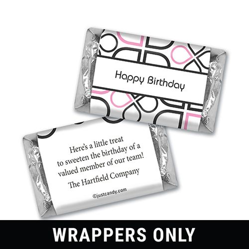 Office Celebration Personalized Miniature Wrappers