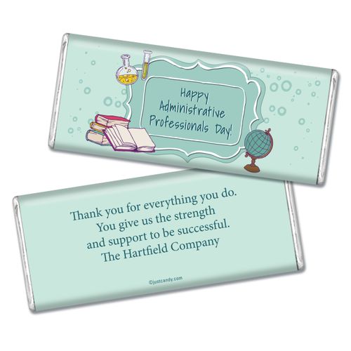 Employee Appreciation Personalized Chocolate Bar School Administrative Professionals Day