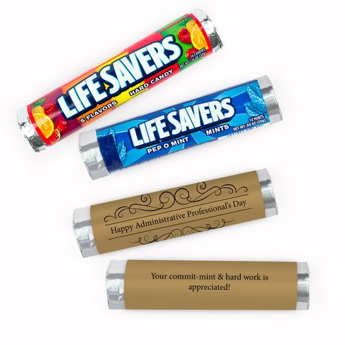 Personalized Thank You You Deserve it Lifesavers Rolls (20 Rolls)